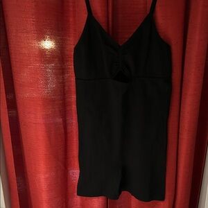 Colsie Black Ribbed Jumper